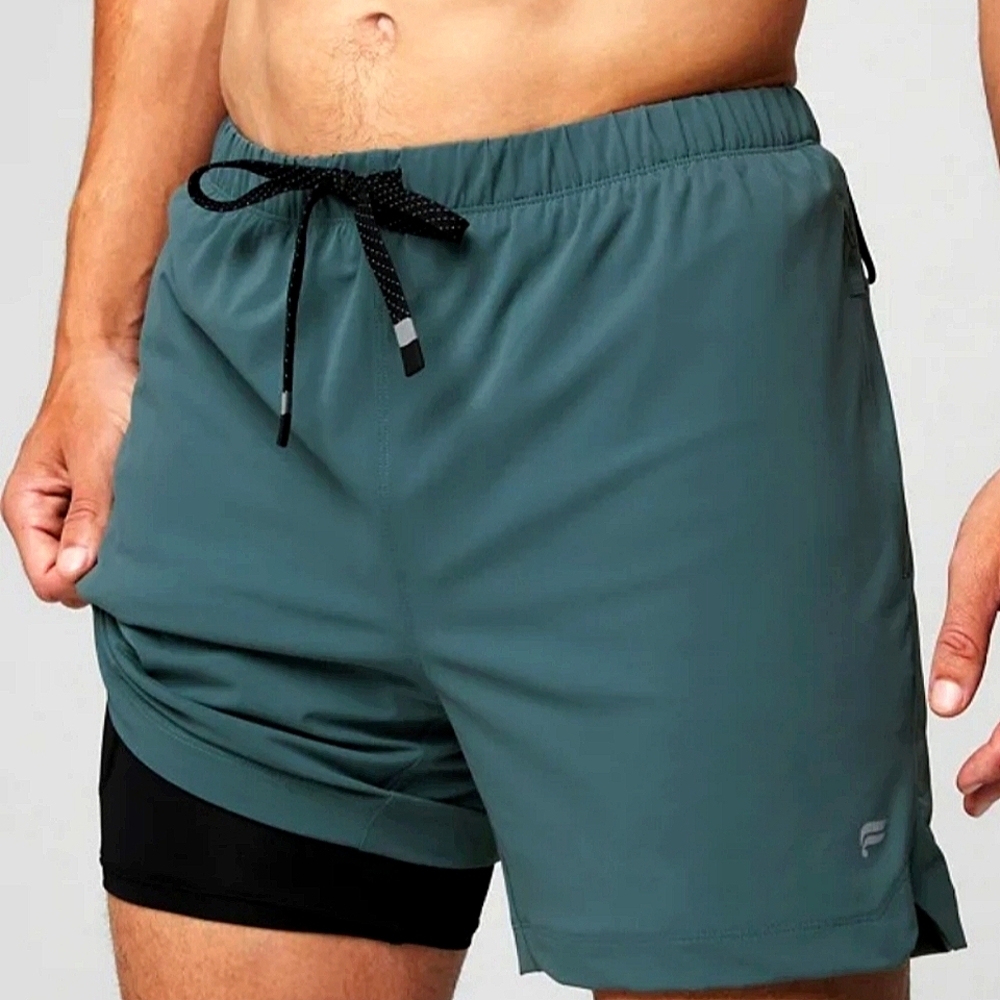7" mens lined shorts